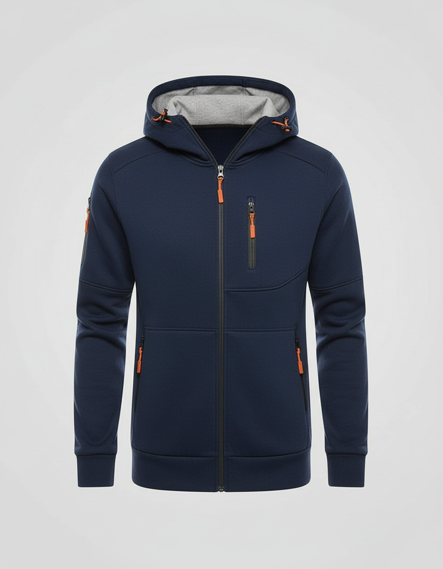 Herren Hoodie Mit Reißverschluss | Drune