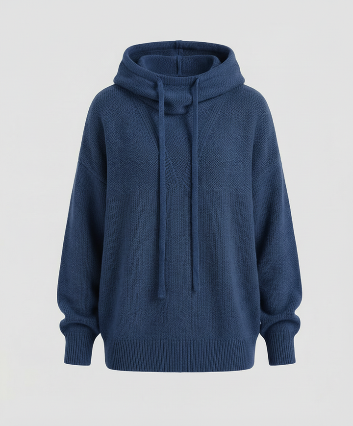 Lässiger, stilvoller Pullover mit Stapelkragen | Drune