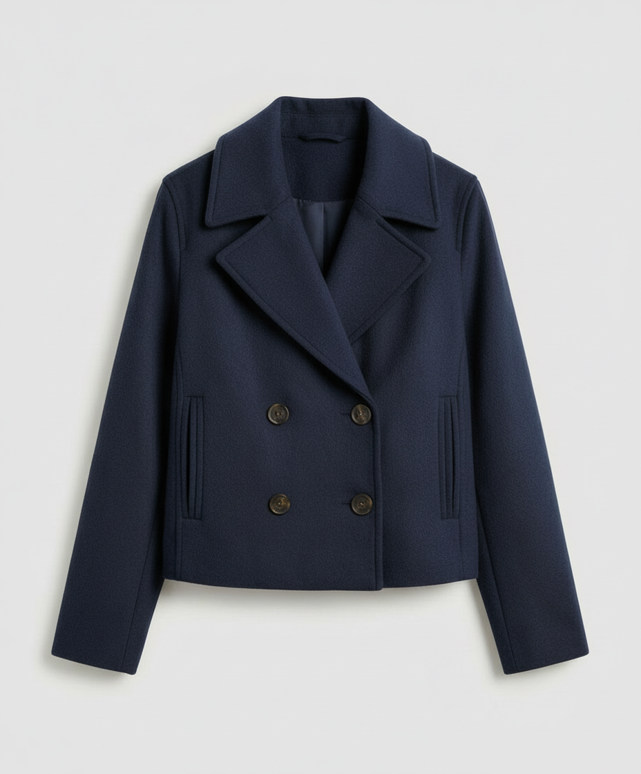 Kurz Doppelreiher Damenjacke | Drune