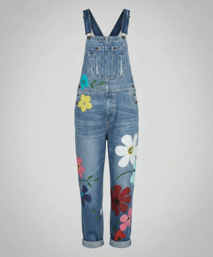 Ärmelloser Denim-Overall Damen | Drune