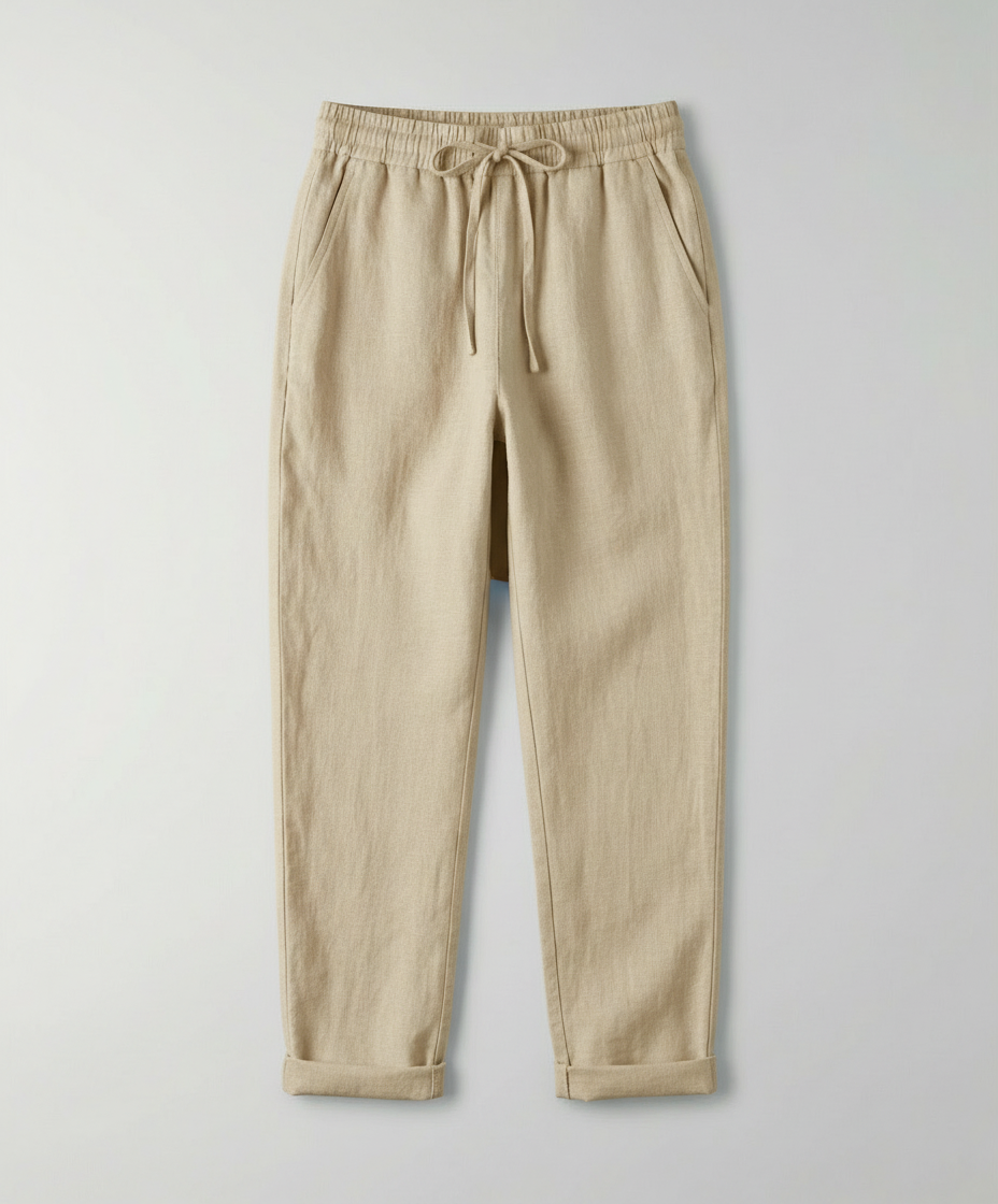 Luftige Damen Leinenhose Sommer | Drune