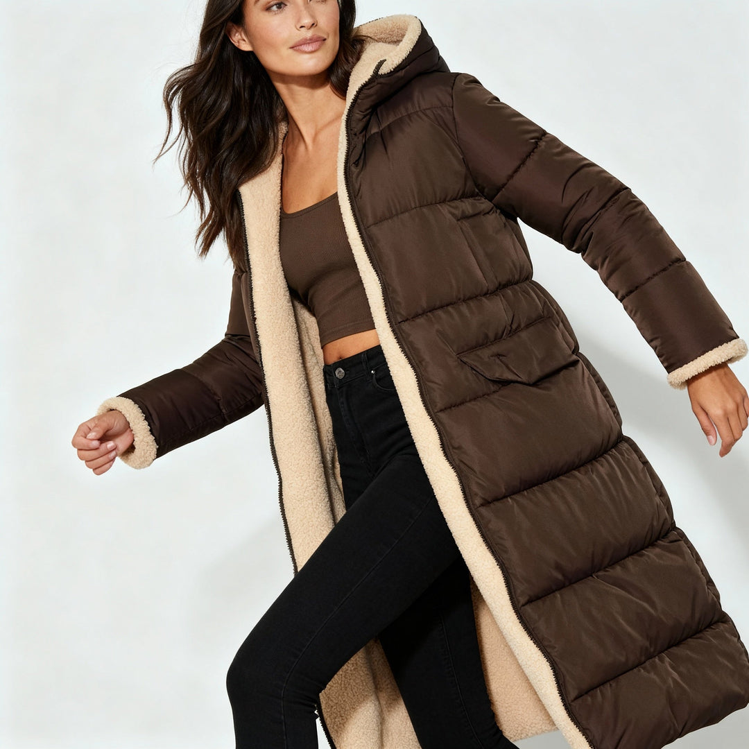 Umkehrbare Winterjacke Komfort | Drune