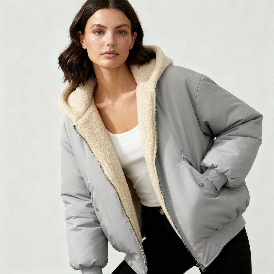 Oversized Winterjacke Komfort | Drune