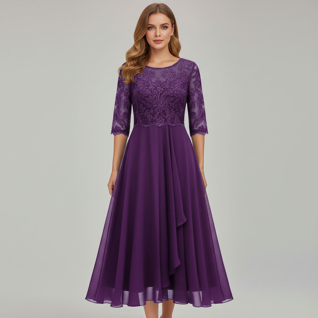 Schickes Bequemes Damenkleid | Heidi-Mode