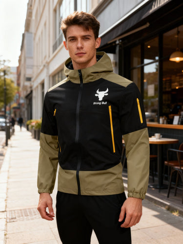 Herren funktionale Outdoor-Jacke Drune