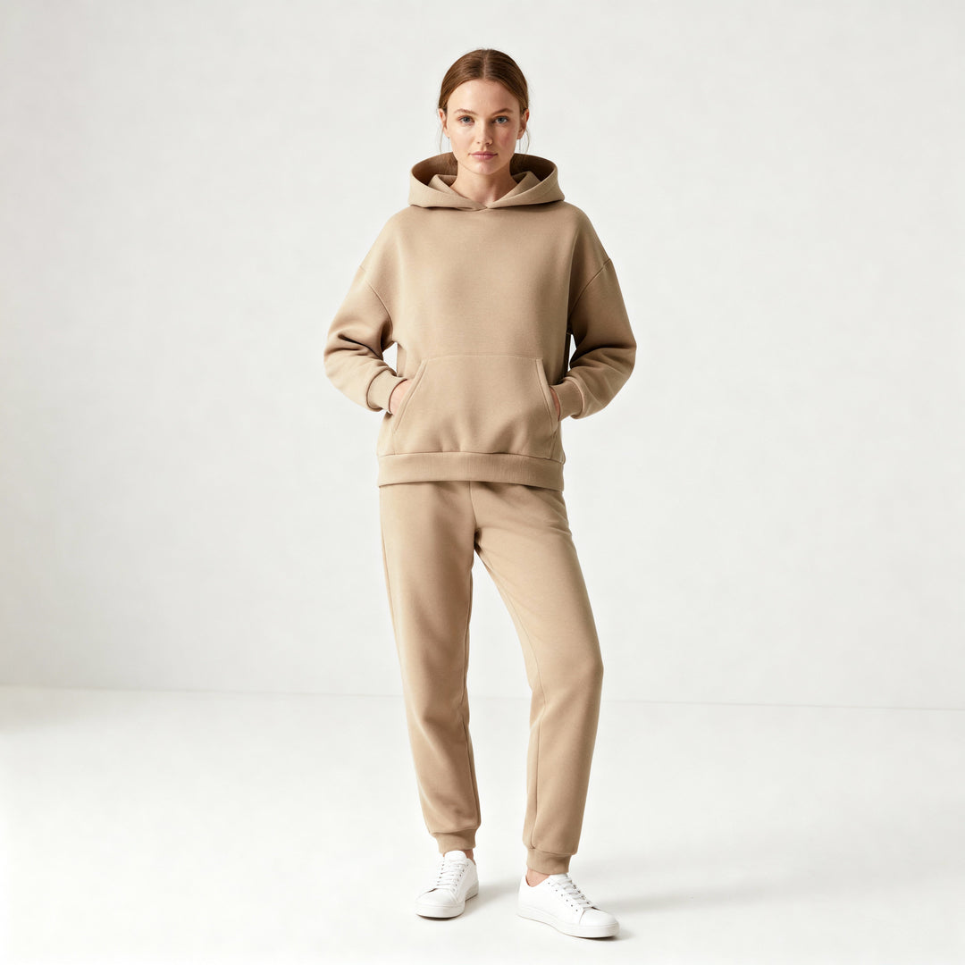 Jogging Set Damen Komfort Weiches Set Loungewear | Drune
