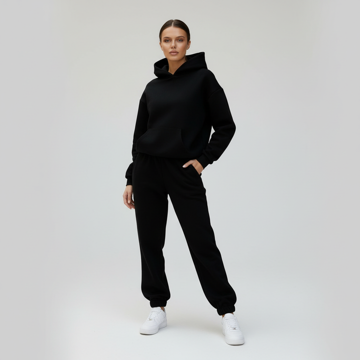 Weiches Warmes Freizeit Jogging Set