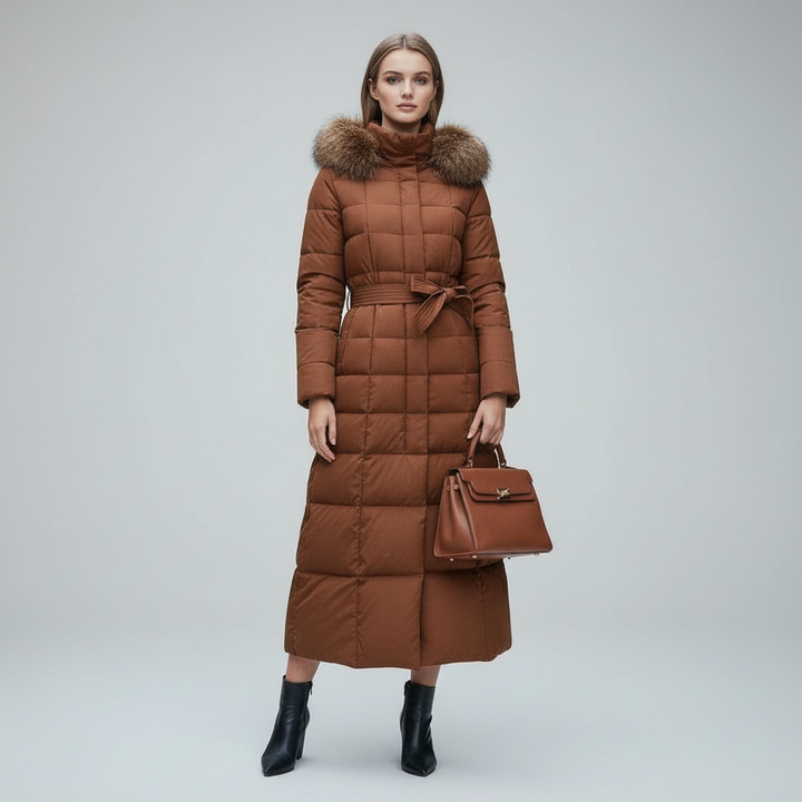 Klassischer Isolierter Damen Wintermantel
