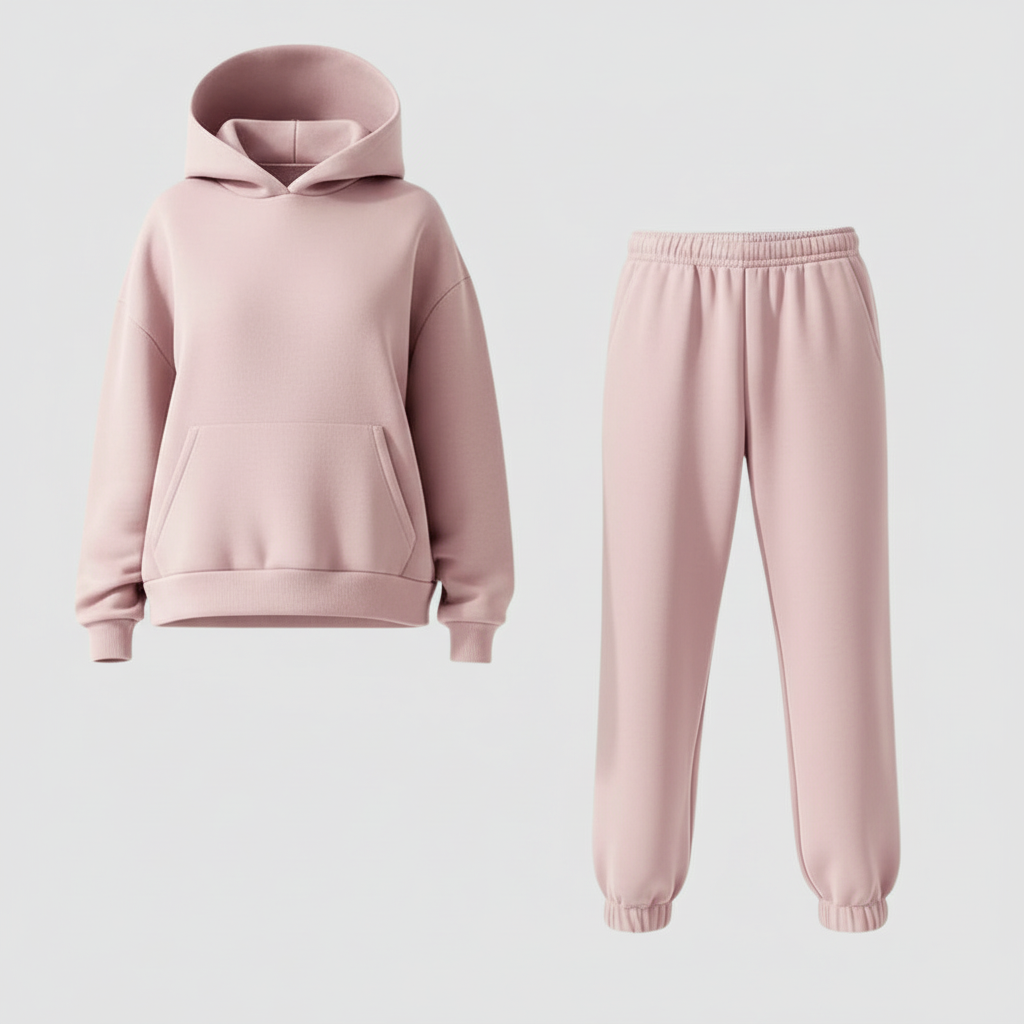 Jogging Set Damen Komfort Weiches Set Loungewear | Drune