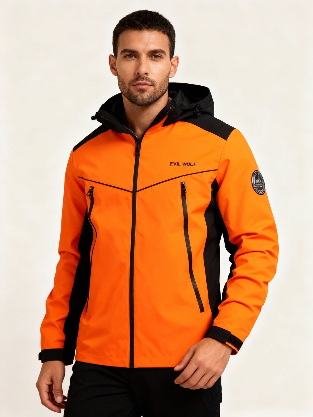 Drune | Outdoor-Jacke mit Reflektierendem Design – Wasserdicht & Sportlich