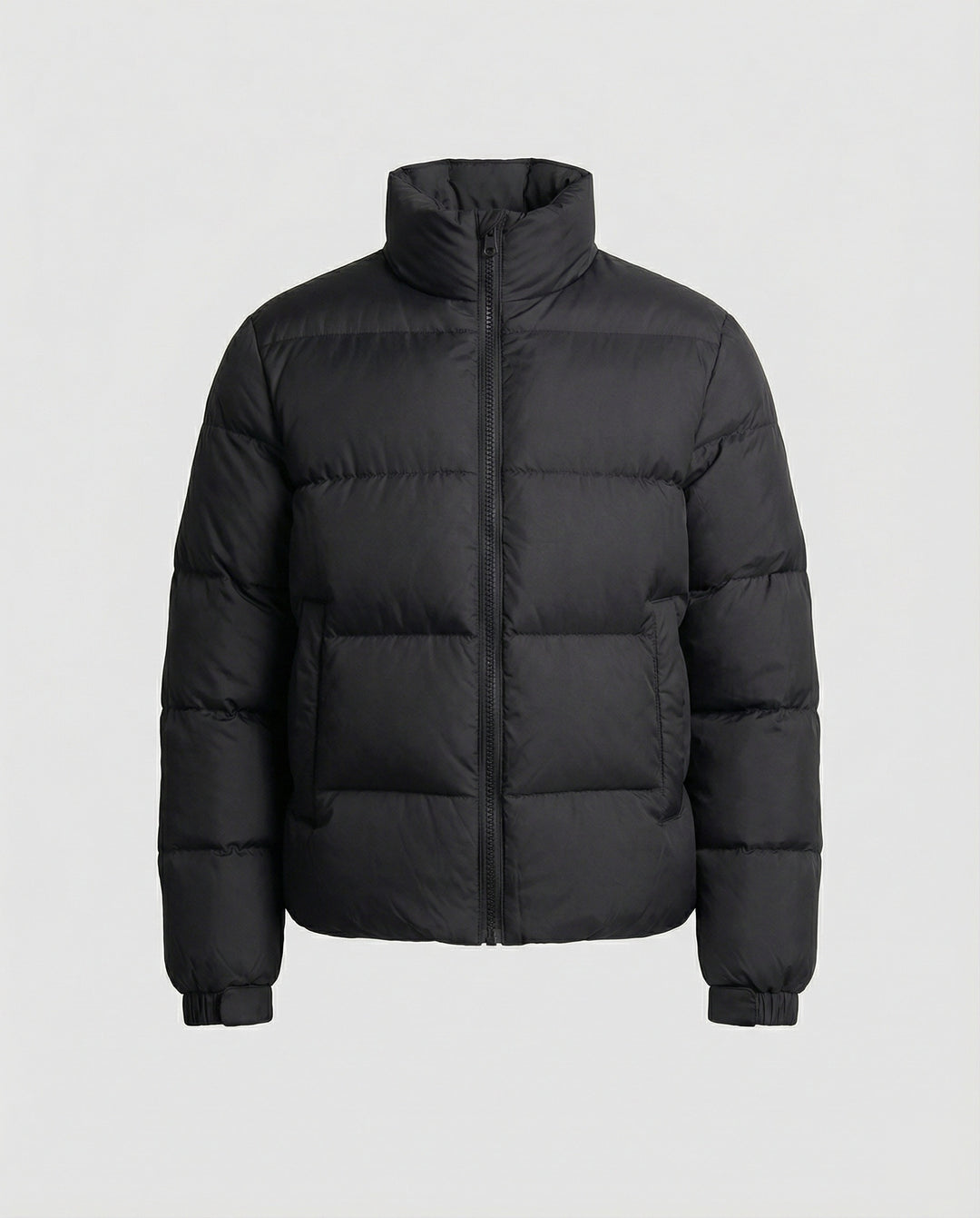 Herren Pufferjacke aus Entenfedern mit Wärme & Kapuze | Drune