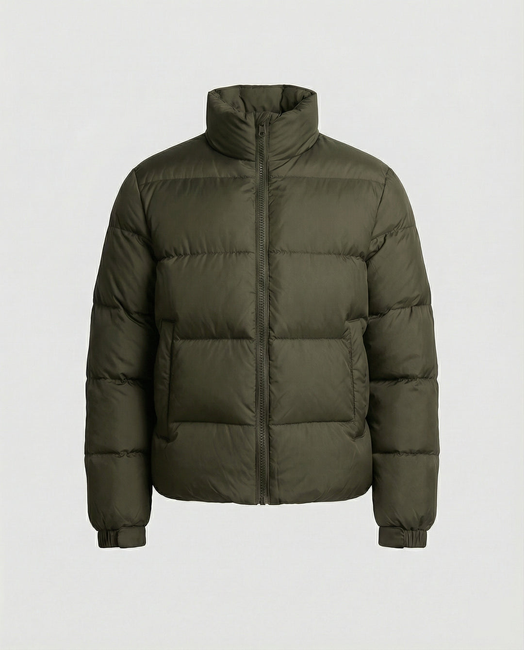 Herren Pufferjacke aus Entenfedern mit Wärme & Kapuze | Drune