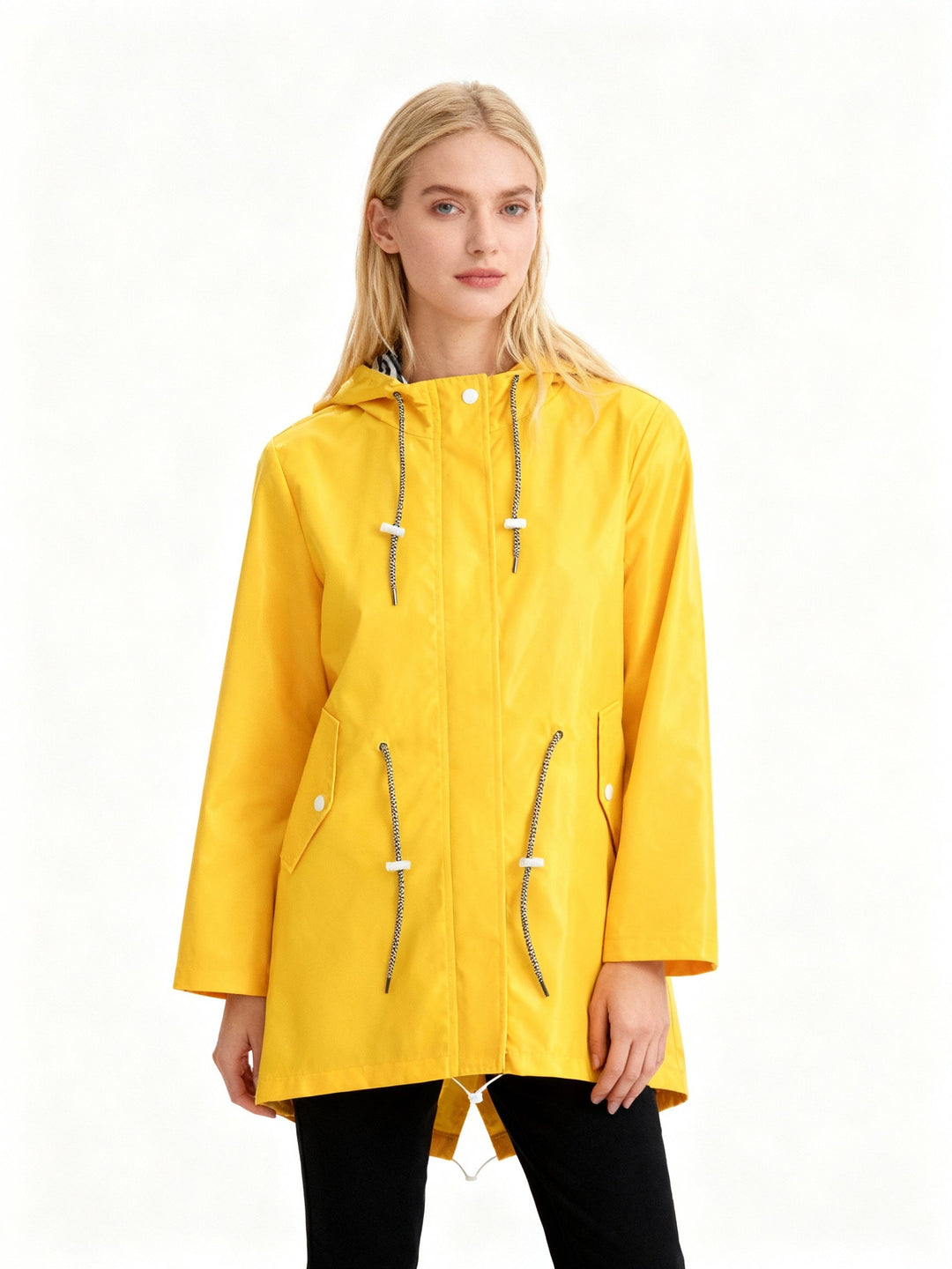 Drune | Wetterfester Mantel mit Kapuze