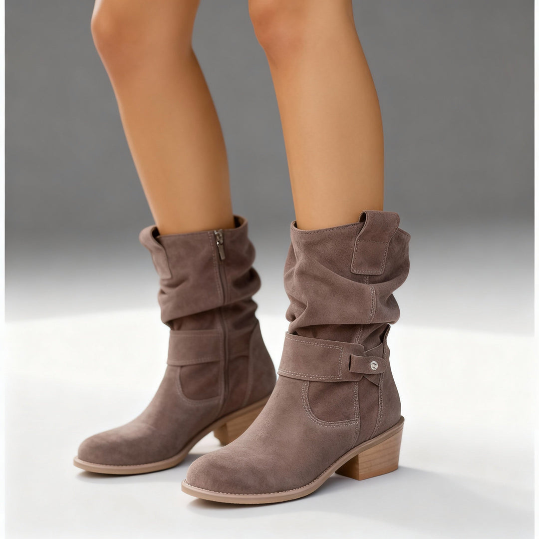 Damen Orthopädische Stiefelette mit Komfort & Einfachen Einstieg | Drune