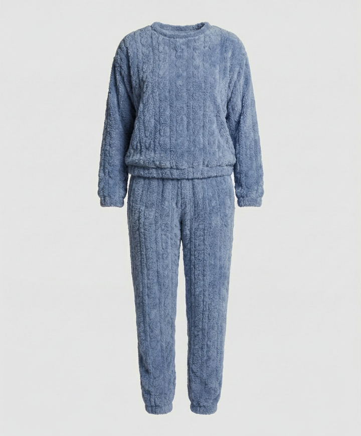 Kuscheliges Damen Fleece-Pyjama-Set | Drune