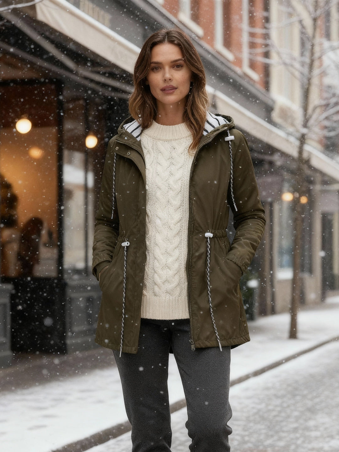 Drune | Wasserdichte Lange Jacke für Alle Jahreszeiten