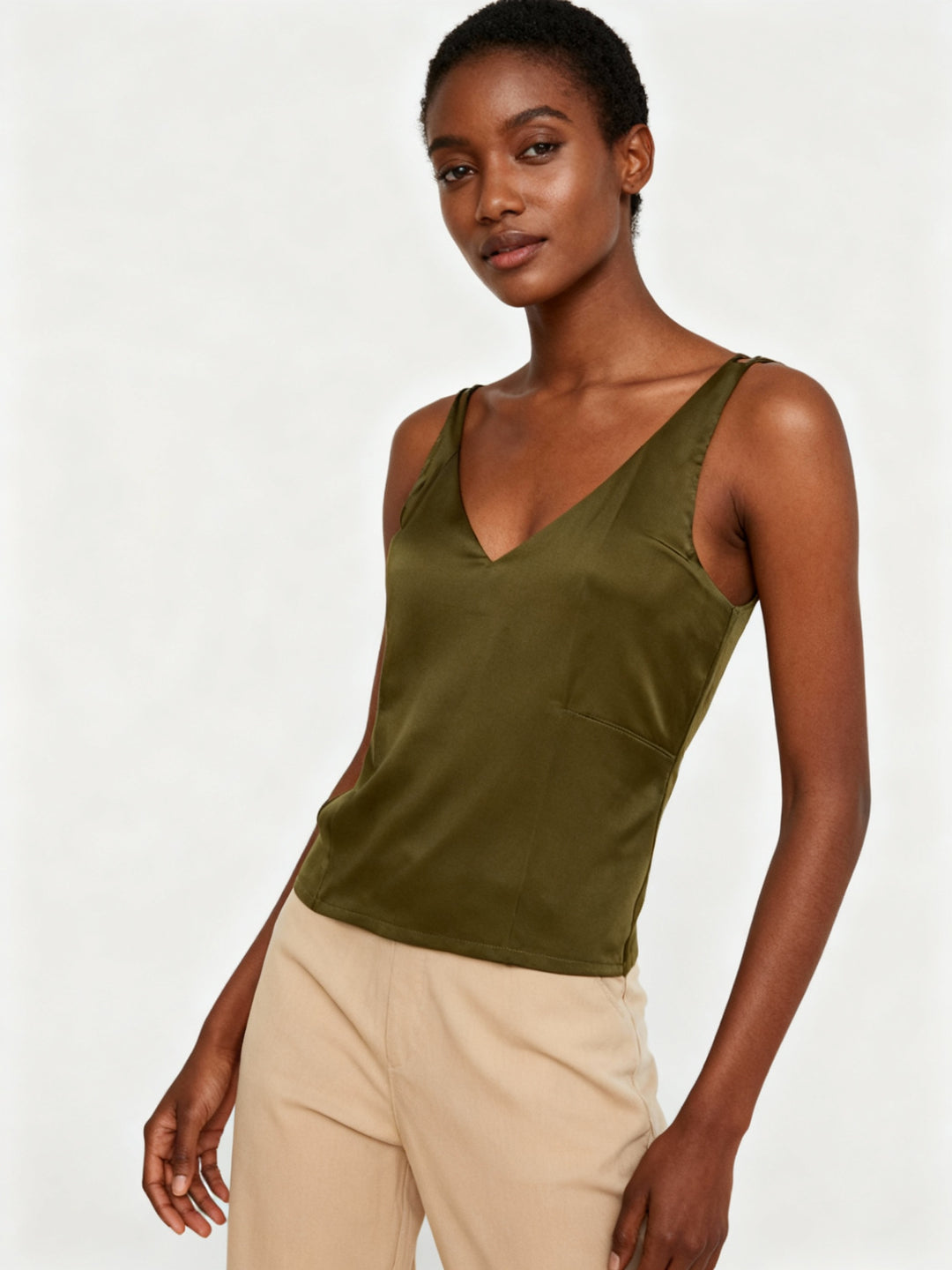 Drune | Elegante Tanktop aus zarter Seide