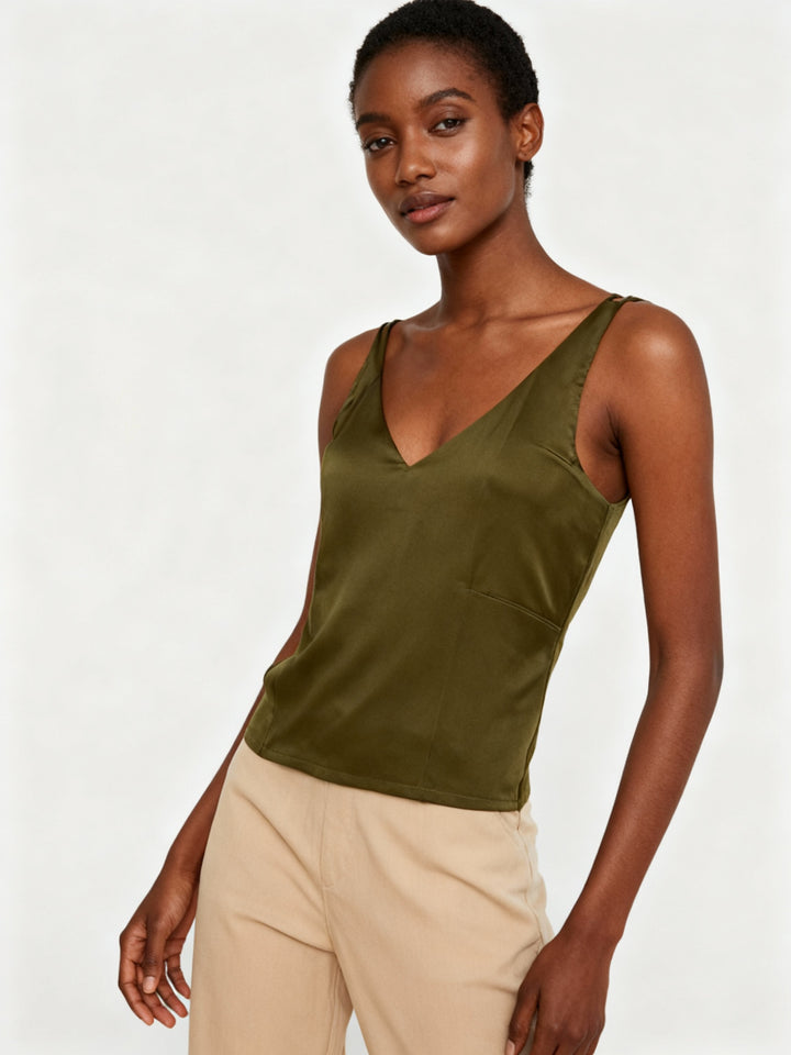 Drune | Elegante Tanktop aus zarter Seide