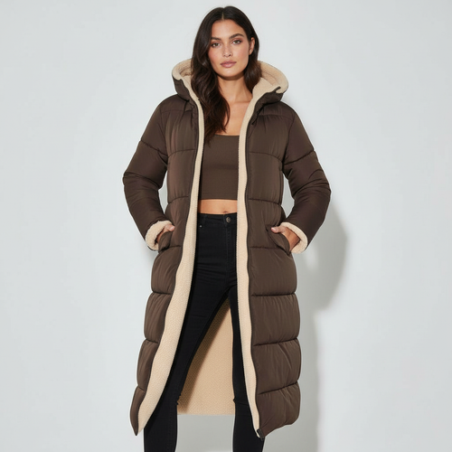 Umkehrbare Winterjacke Komfort | Drune