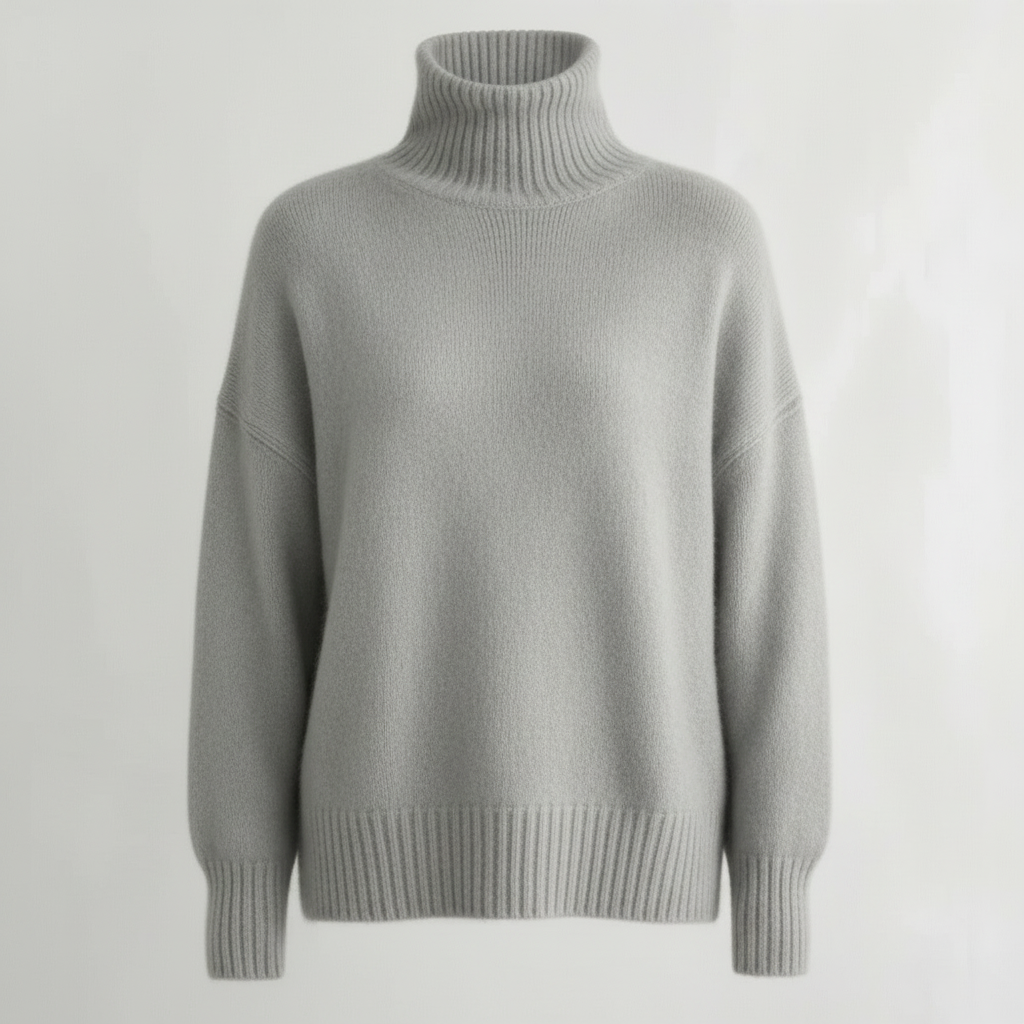 Rollkragenpullover Damen Komfort | Drune