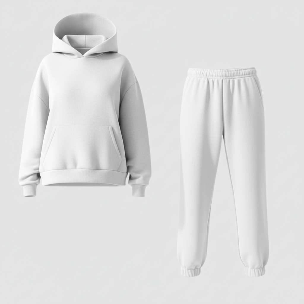 Jogging Set Damen Komfort Weiches Set Loungewear | Drune
