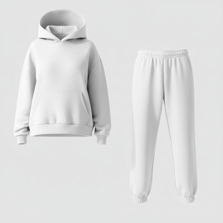Jogging Set Damen Komfort Weiches Set Loungewear | Drune
