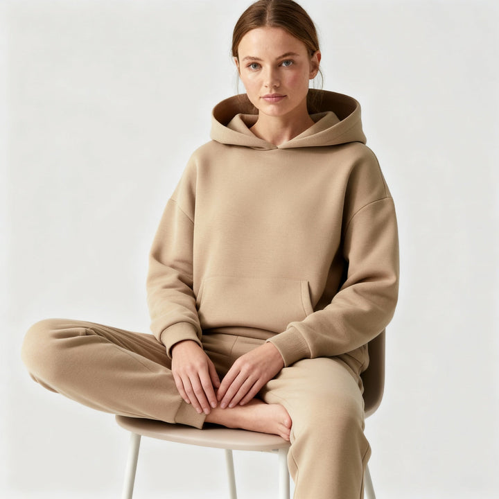 Jogging Set Damen Komfort Weiches Set Loungewear | Drune