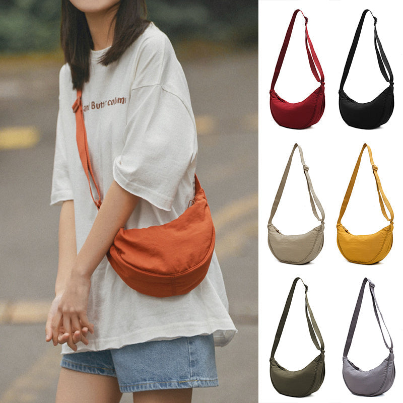 Halbmond-Crossbody-Tasche
