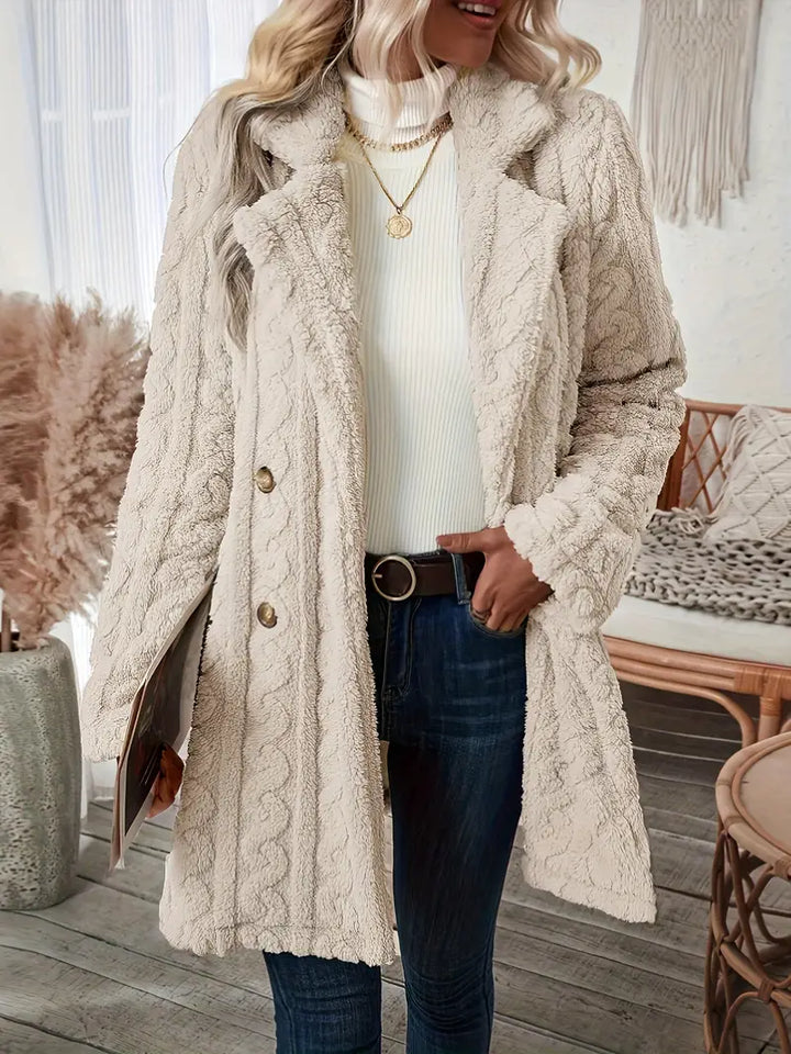 Drune | Teddy Jacke mit Langen Ärmeln