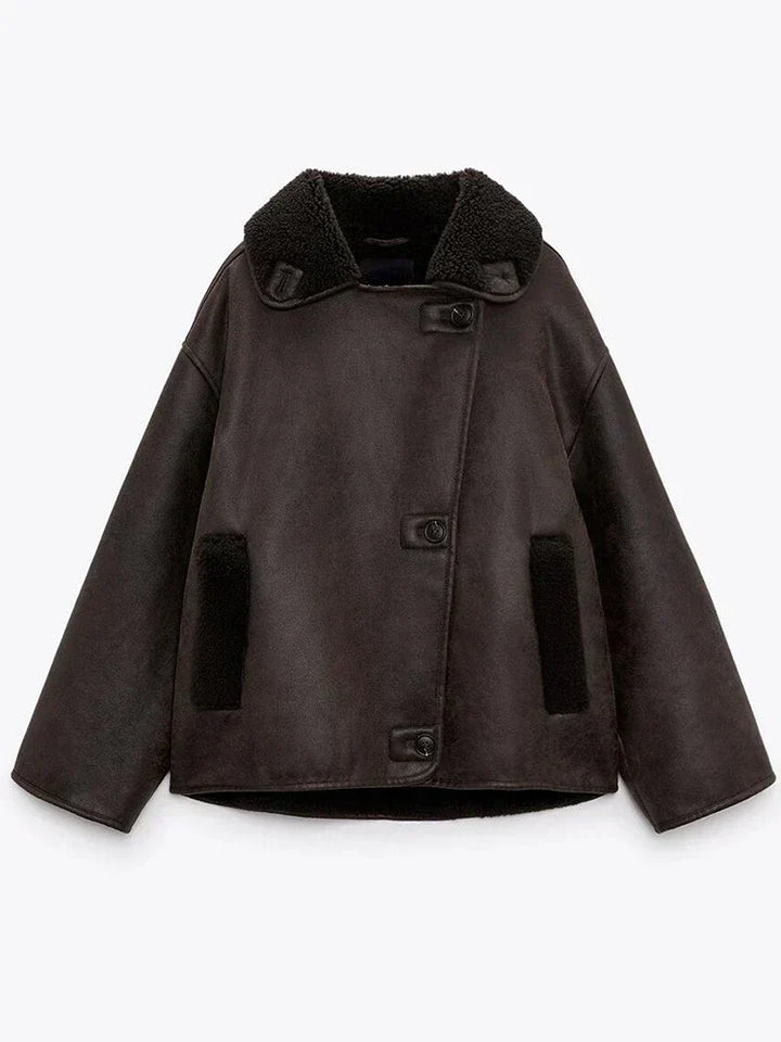 Drune | Vintage Lederjacke für Damen