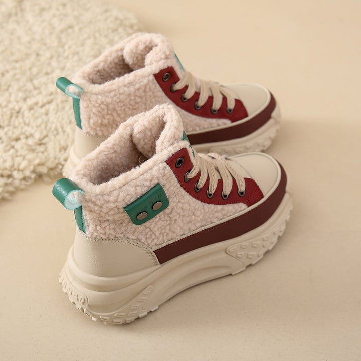 Drune – Wasserdichte Plüsch-Stiefeletten