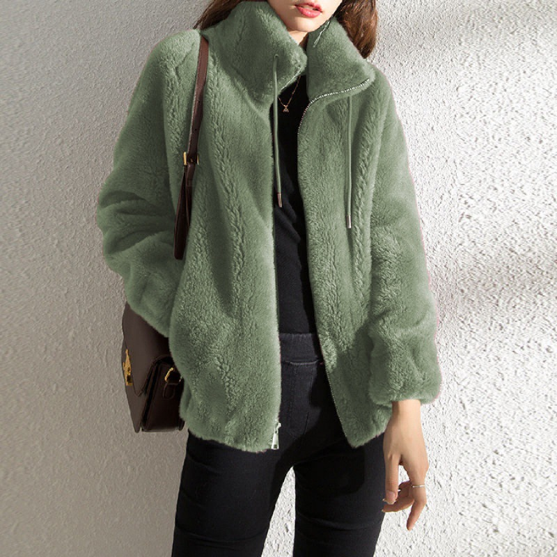 Drune | Trendy Damen Teddyjacke für lässige Fashion-Looks
