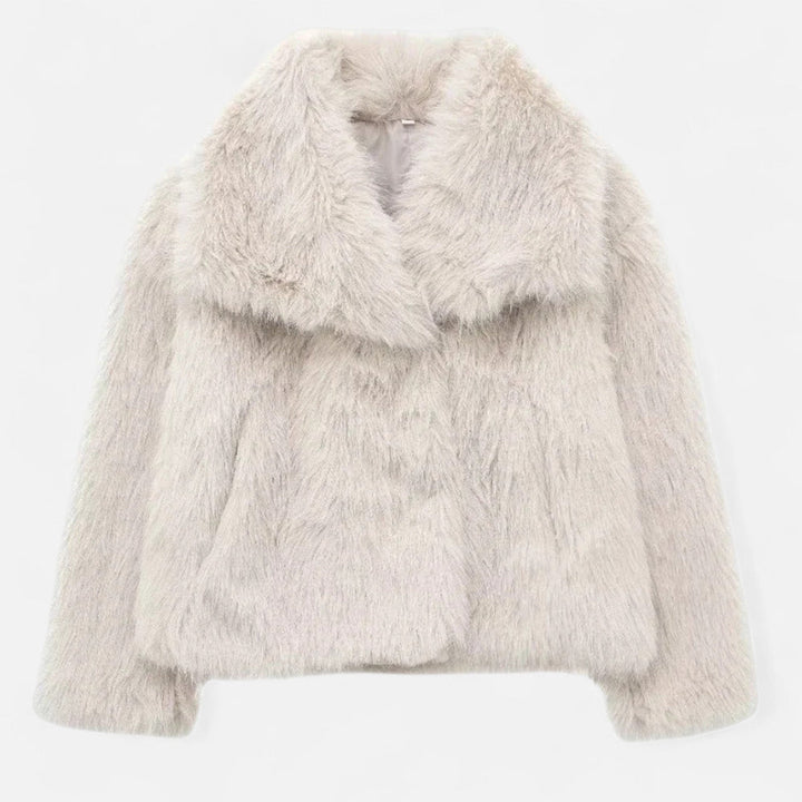Drune | Fleece-Wintermantel für Frauen - Isolierendes Design