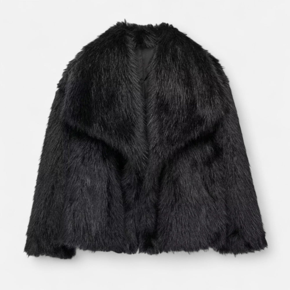 Drune | Fleece-Wintermantel für Frauen - Isolierendes Design