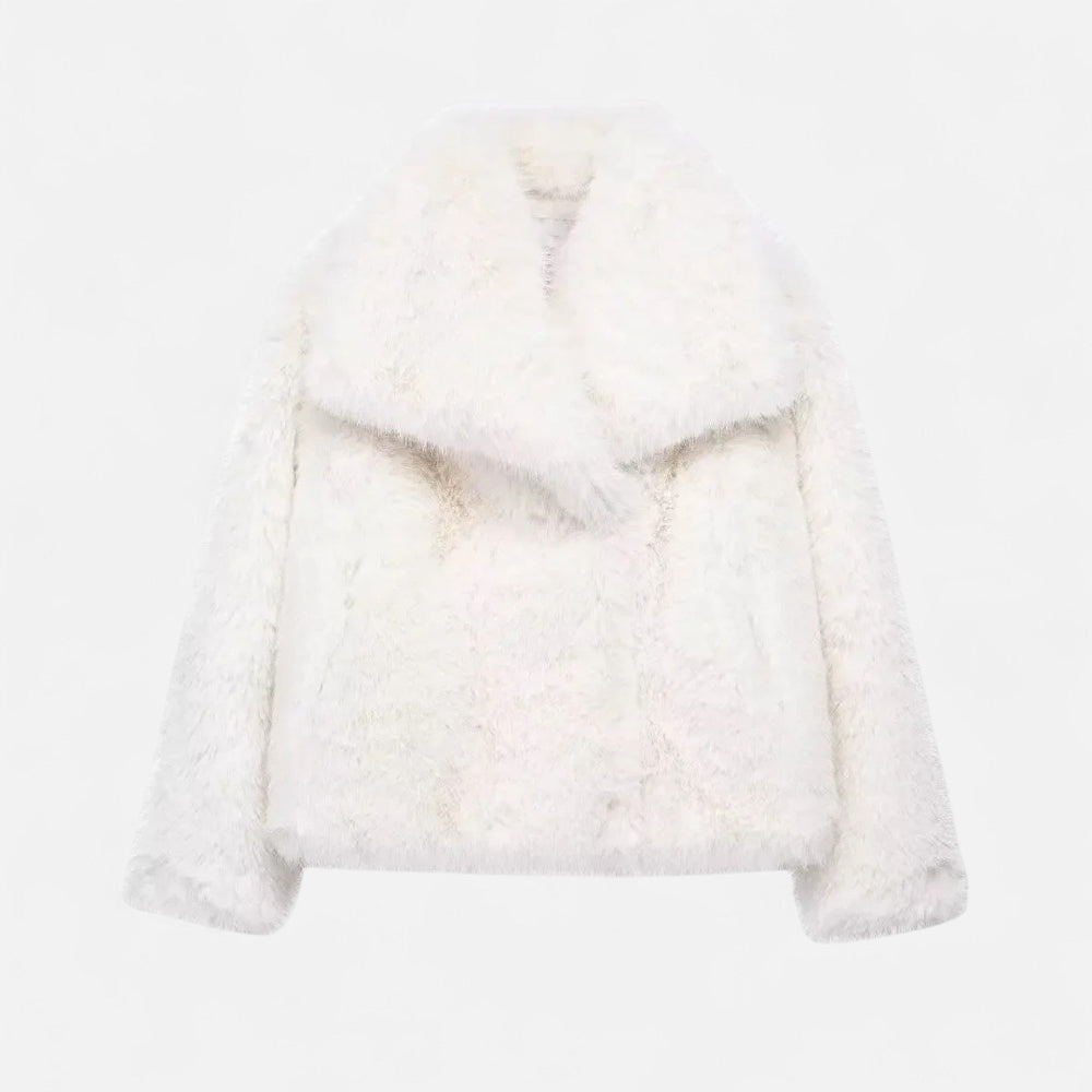 Drune | Fleece-Wintermantel für Frauen - Isolierendes Design