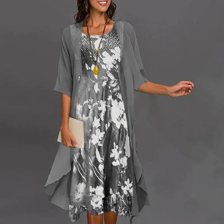Drune | Elegante Blühende Setkleid
