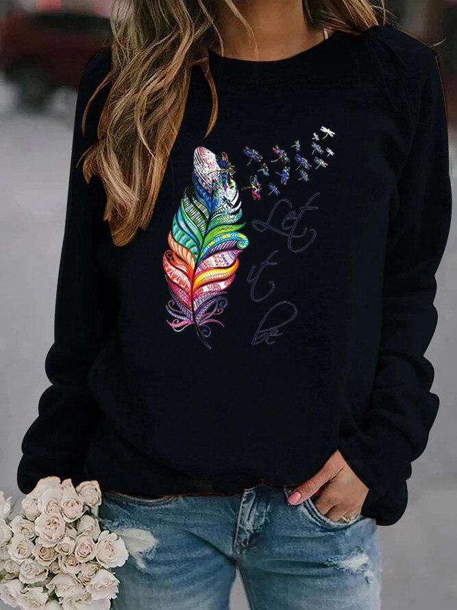 Drune | Bedruckter Winterpullover