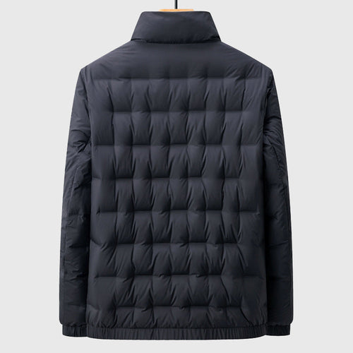 Drune | Herren Stepp-Pufferjacke - Hoher Kragen und Voller Reißverschluss