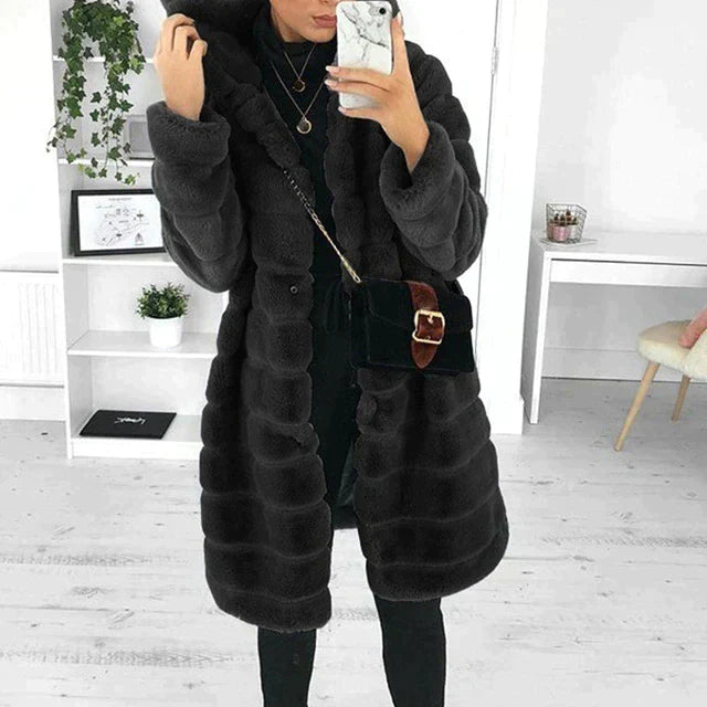 Drune | Fluffy Jacke Aus Kunstfell