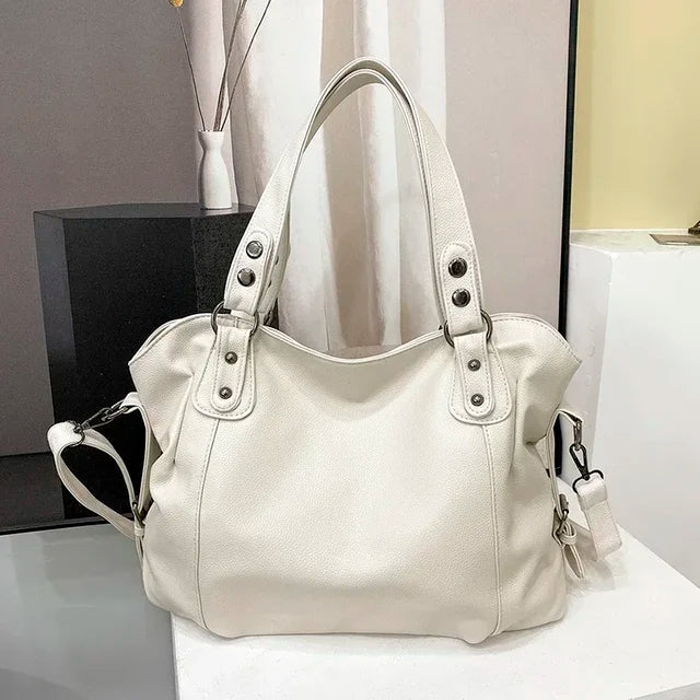 Drune – Hobo-Schultertasche aus Leder für Damen