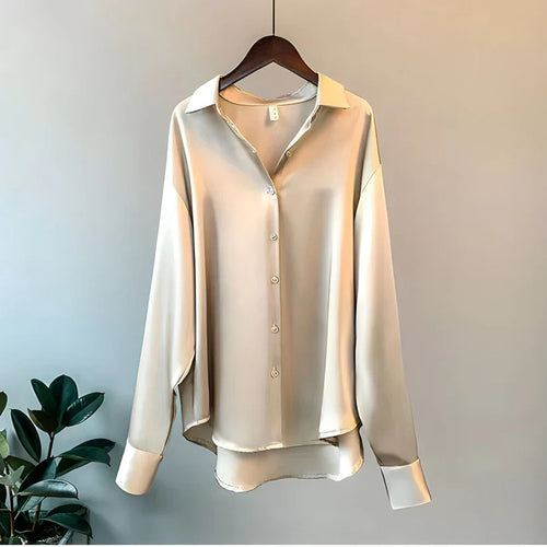 Drune | Luxuriöses Damen Seidenhemd Für Einen Eleganten Look
