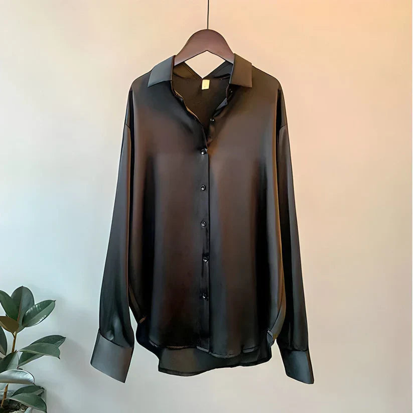 Drune | Luxuriöses Damen Seidenhemd Für Einen Eleganten Look