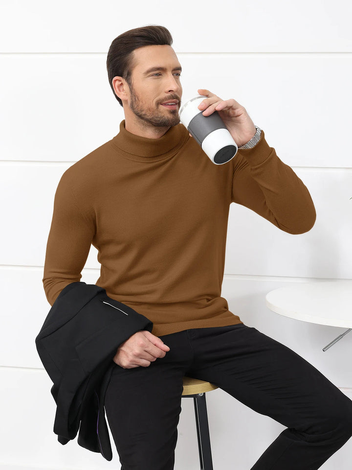 Drune | Rollkragenpullover - Herren Slim Fit