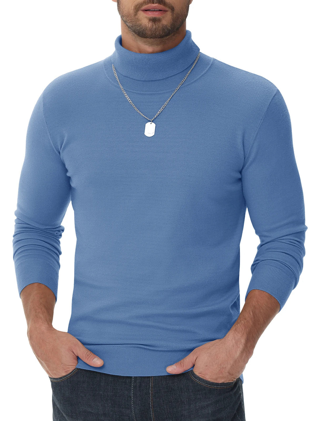 Drune | Rollkragenpullover - Herren Slim Fit