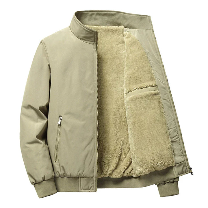 Drune | Gefütterte Jacke Zip-Up Warm Winter Bomberjacke
