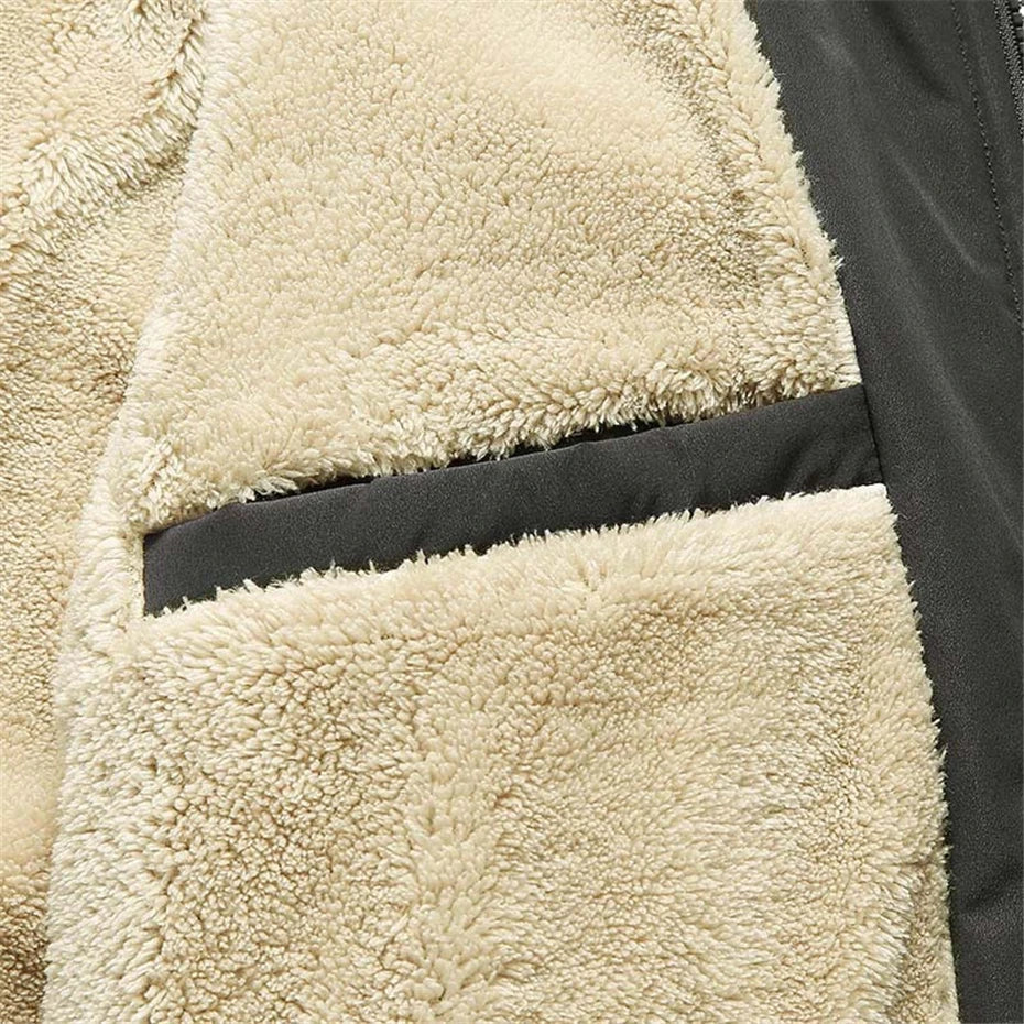 Drune | Gefütterte Jacke Zip-Up Warm Winter Bomberjacke