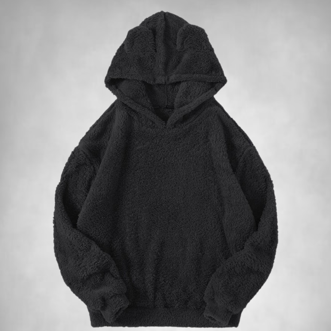 Drune | Kapuzenpullover Bärenohr Warm Pullover Kapuzenpullover Damen Kapuzenpullover