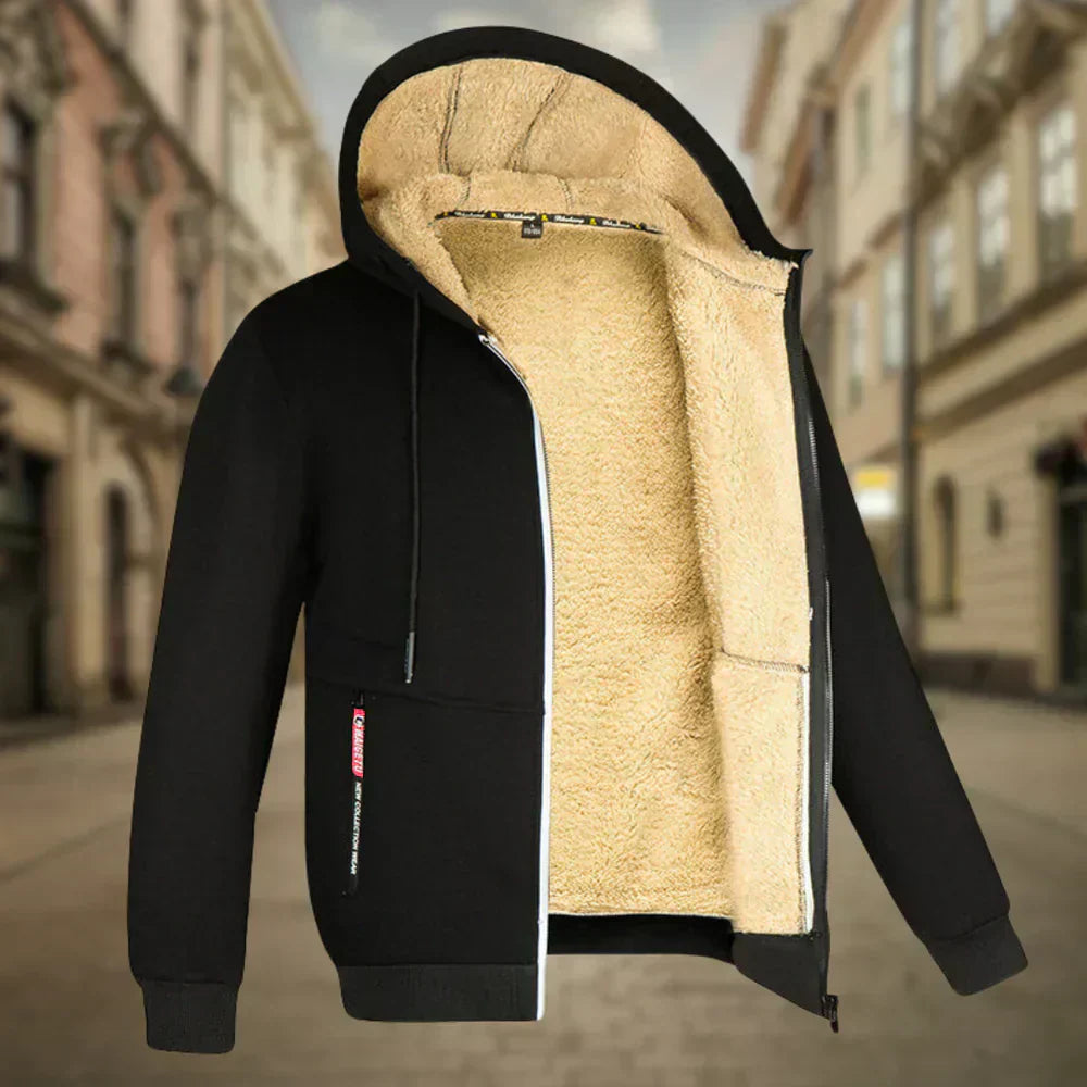 Drune | Kapuzenpullover Jacke Winter Warm Zip-Up Kapuzenpullover