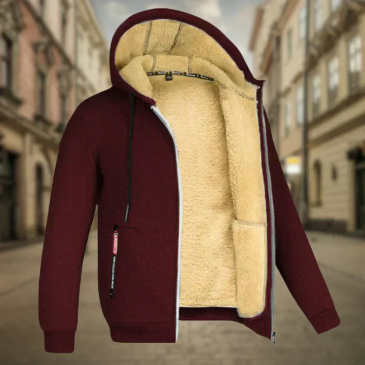 Drune | Kapuzenpullover Jacke Winter Warm Zip-Up Kapuzenpullover