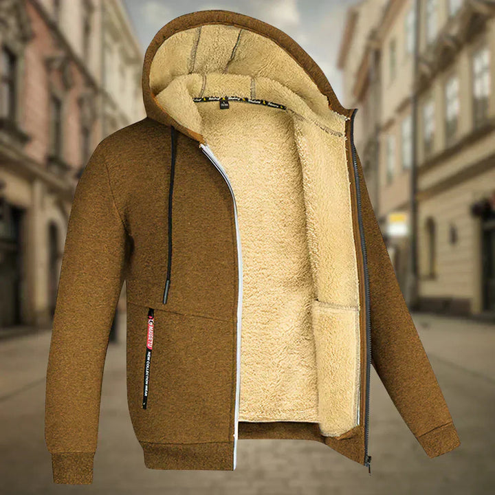 Drune | Kapuzenpullover Jacke Winter Warm Zip-Up Kapuzenpullover